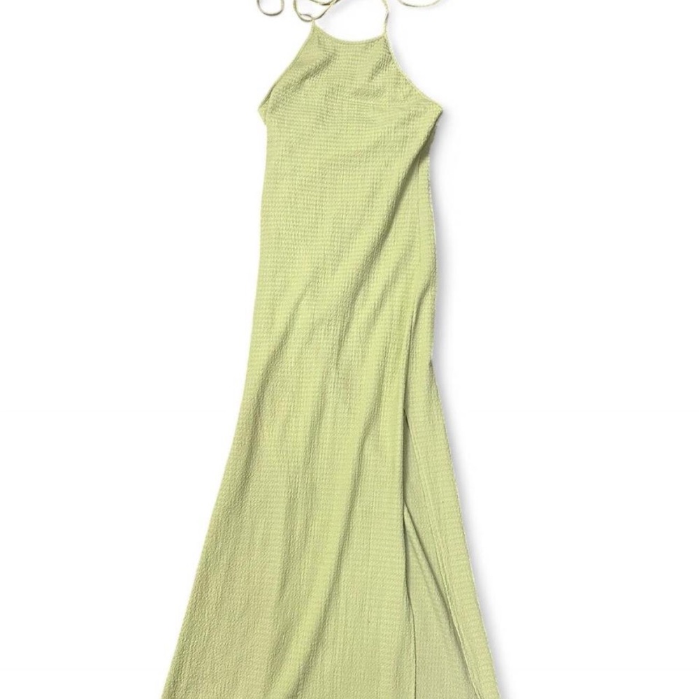 Elegant Green Maxi Dress